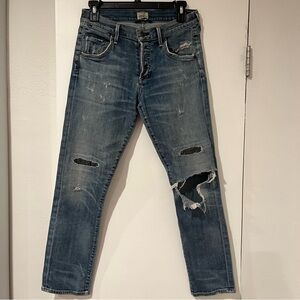 Citizens of Humanity Emerson Slim Boyfriend Premium Vintage Distressed Jeans